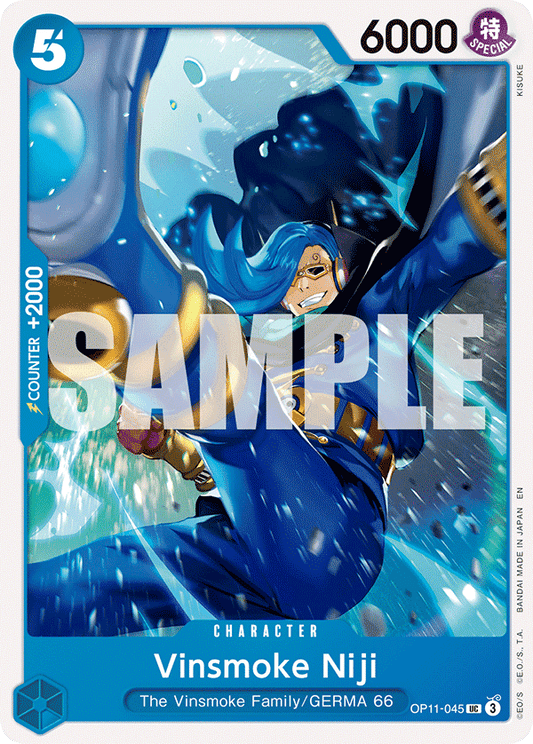 Vinsmoke Niji (OP11-045) (OP-11) #OP11-045 [EN] s/o