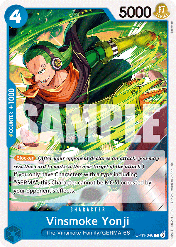 Vinsmoke Yonji (OP11-046) (OP-11) #OP11-046 [EN]