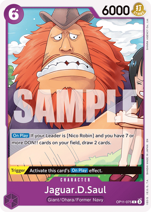 Jaguar.D.Saul (OP11-075) (OP-11) #OP11-075 [EN]