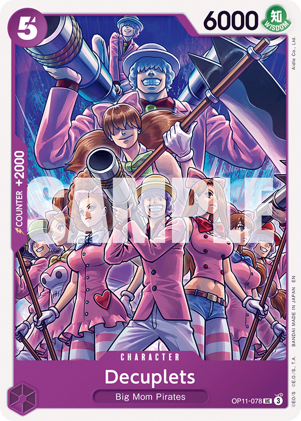 Decuplets (OP11-078) (OP-11) #OP11-078 [EN]