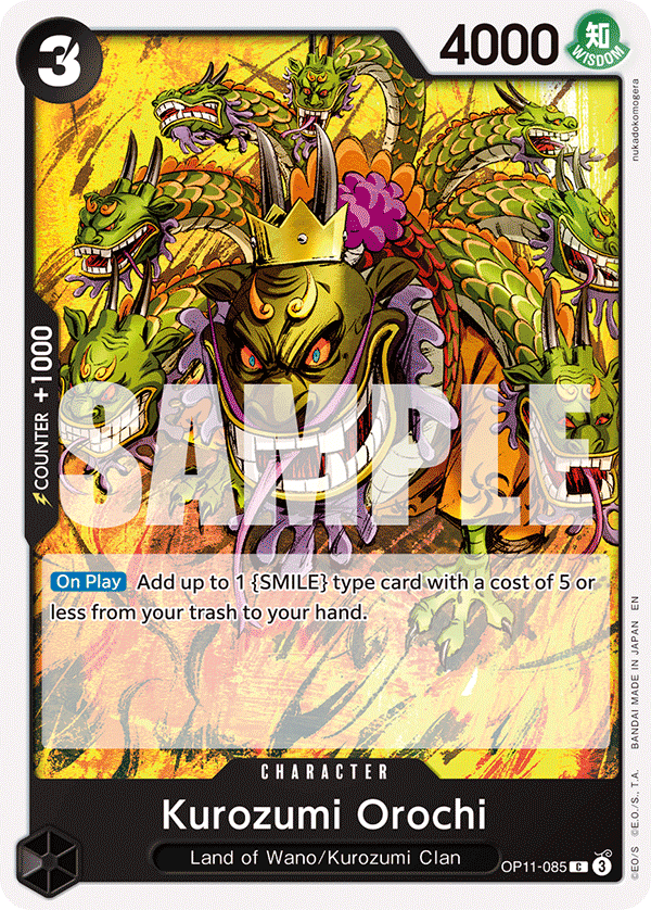 Kurozumi Orochi (OP11-085) (OP-11) #OP11-085 [EN]