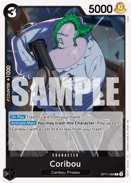 Coribou (OP11-086) (OP-11) #OP11-086 [EN]