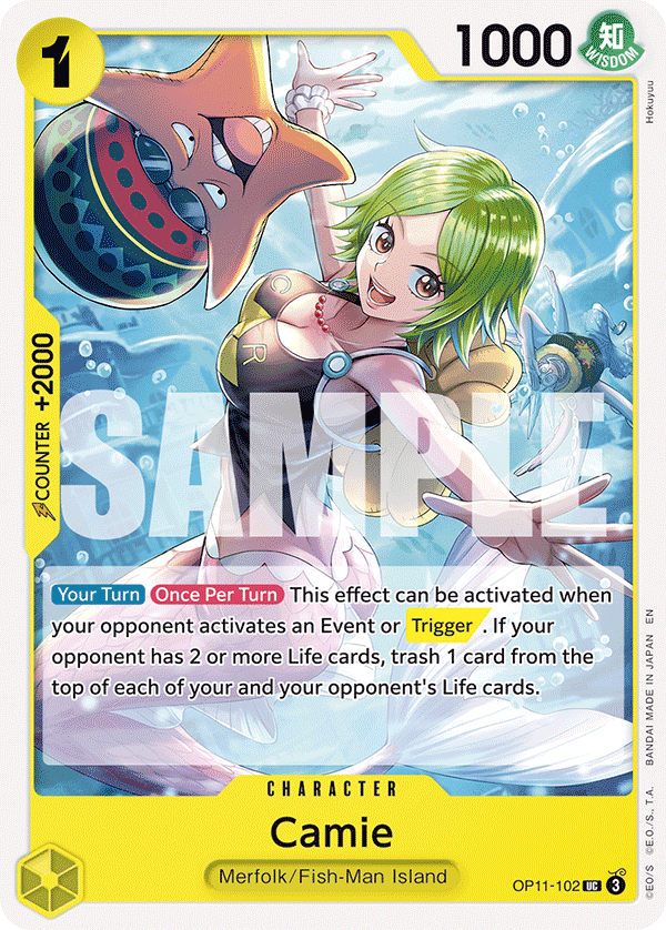Camie (OP11-102) (OP-11) #OP11-102 [EN]