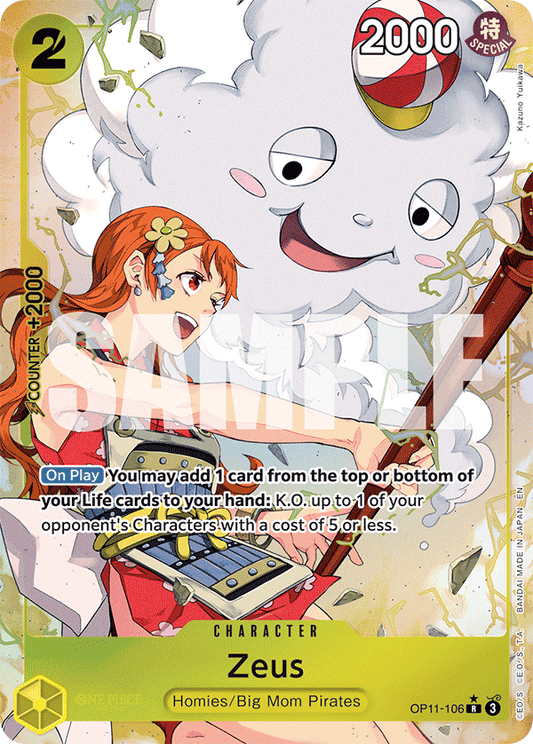 Zeus (OP11-106) (OP-11) #OP11-106_p1 [EN]
