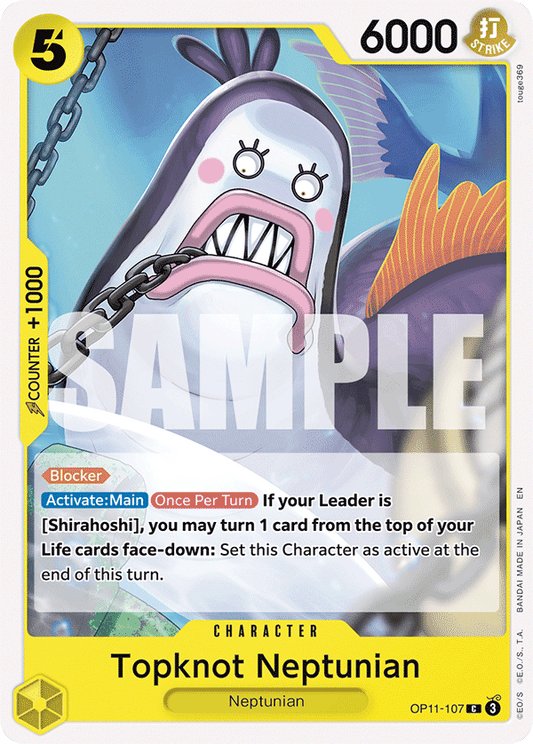 Topknot Neptunian (OP11-107) (OP-11) #OP11-107 [EN]