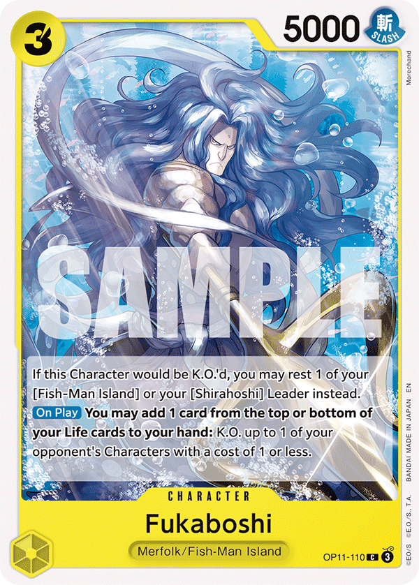 Fukaboshi (OP11-110) (OP-11) #OP11-110 [EN]