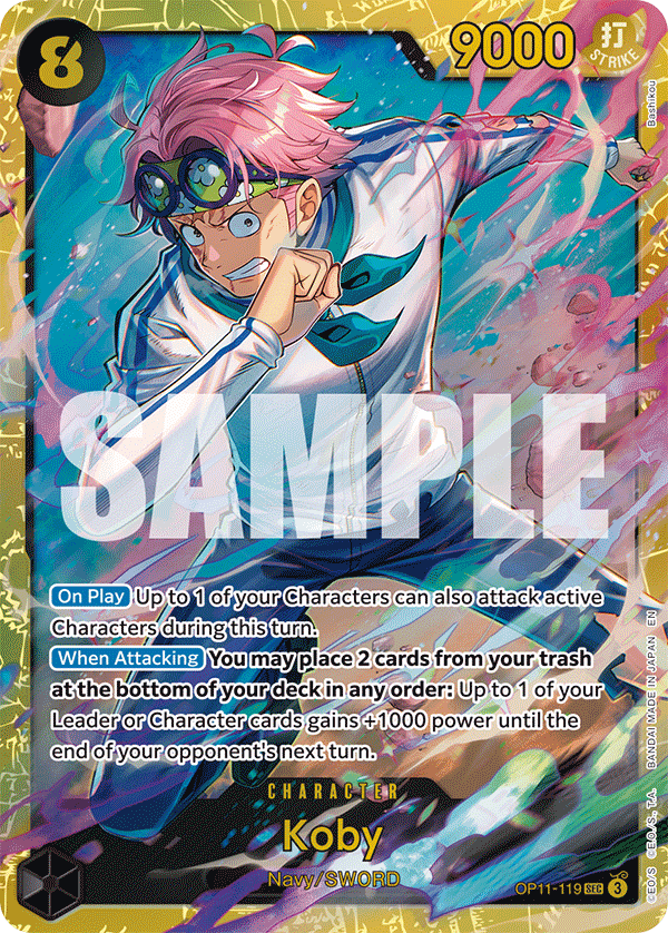 Koby (OP11-119) (OP-11) #OP11-119 [EN] s/o