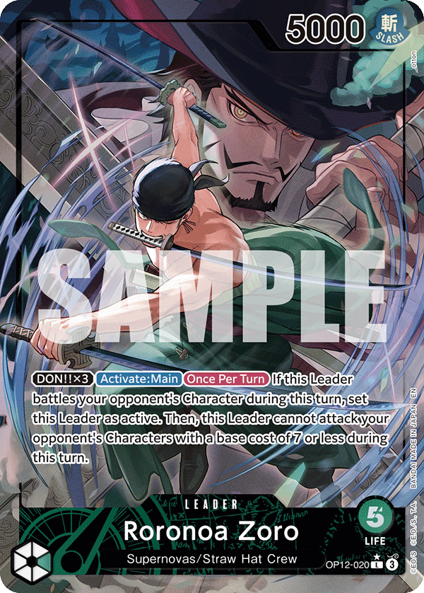 Roronoa Zoro (OP12-020) (OP-12) #OP12-020_p1 [EN]