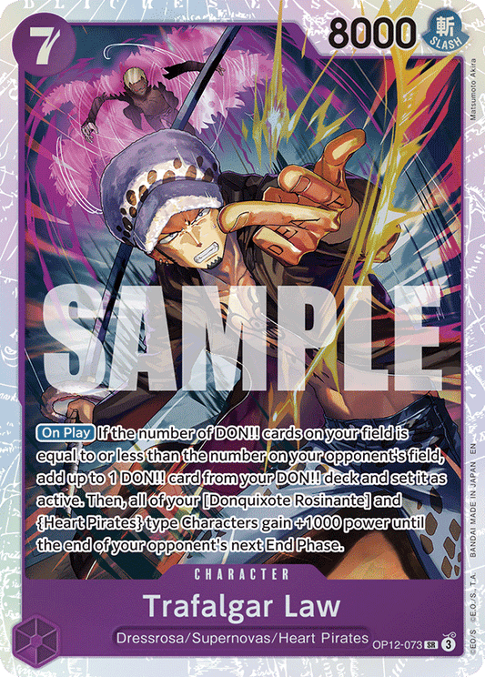 Trafalgar Law (OP12-073) (OP-12) #OP12-073 [EN]