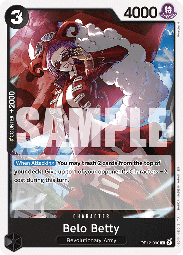 Belo Betty (OP12-090) (OP-12) #OP12-090 [EN]