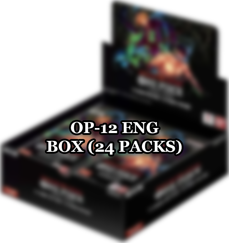 [PRE-ORDER] One Piece TCG OP-12 - English - Booster Box (24 Packs)