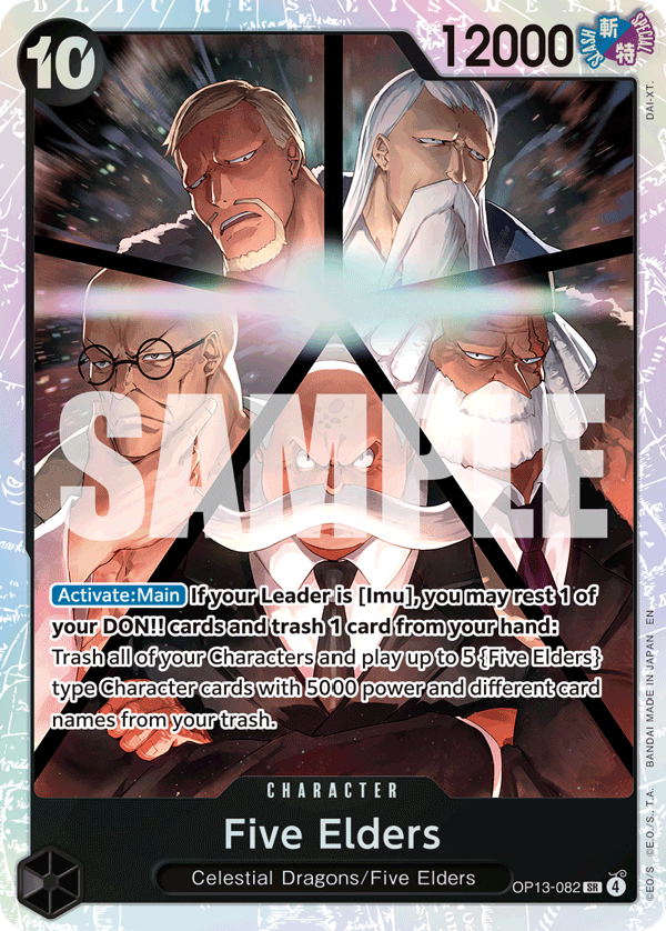 Five Elders (OP13-082) (OP-13) #OP13-082 [EN]