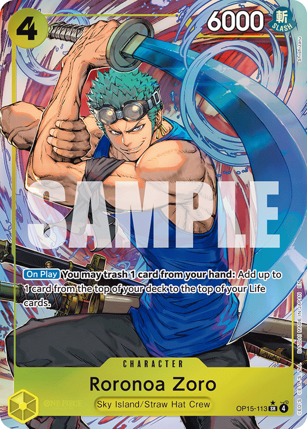 Roronoa Zoro (OP15-113) (OP-15) #OP15-113_p1 [EN]