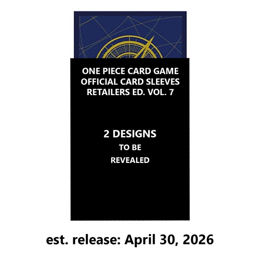 [PRE-ORDER] One Piece Card Game Official Card Sleeves Retailers Edition Vol. 7 (70 count)