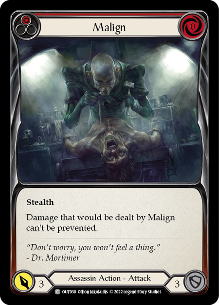 Malign - Red (OUT) #OUT030 [EN/N]