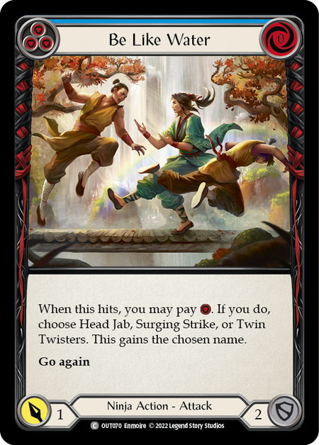 Be Like Water - Blue (OUT) #OUT070 [EN/N]