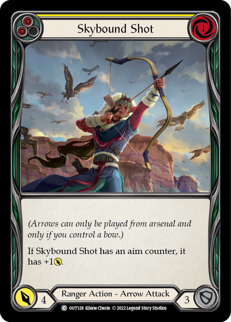 Skybound Shot - Yellow (OUT) #OUT128 [EN/N]