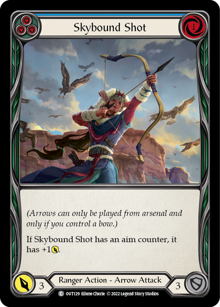 Skybound Shot - Blue (OUT) #OUT129 [EN/N]