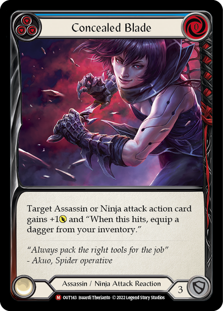 Concealed Blade (OUT) #OUT143 [EN/N]