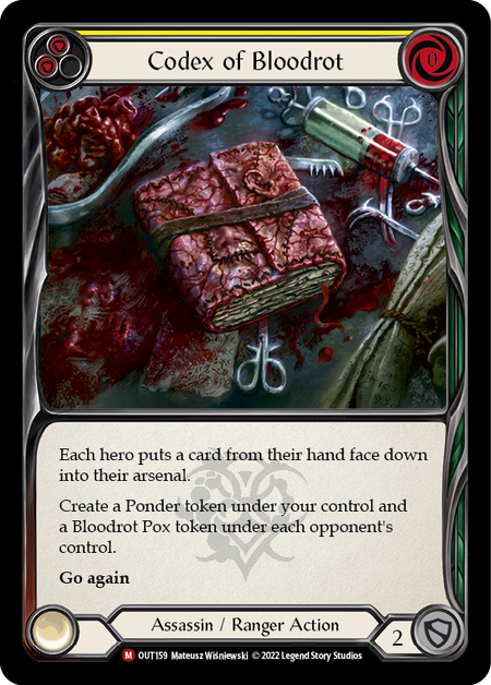 Codex of Bloodrot (OUT) #OUT159 [EN/N]