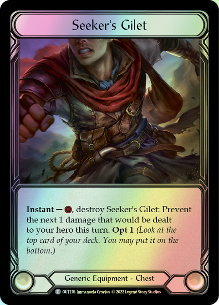 Seeker's Gilet (OUT) #OUT176 [EN/F] s/o