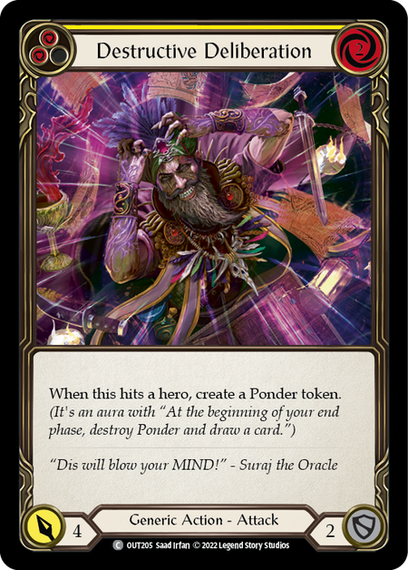 Destructive Deliberation - Yellow (OUT) #OUT205 [EN/N]