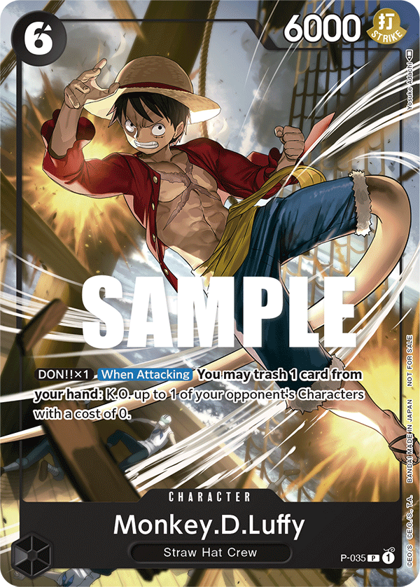 Monkey.D.Luffy (P-035) (P) #P-035 [EN]