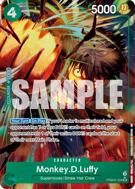 Monkey.D.Luffy (PRB02-005) (PRB-02) #PRB02-005_p1 [EN] s/o