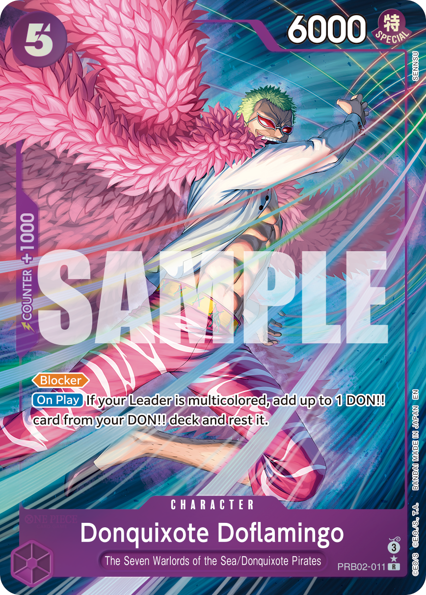 Donquixote Doflamingo (PRB02-011) (PRB-02) #PRB02-011_p1 [EN] s/o