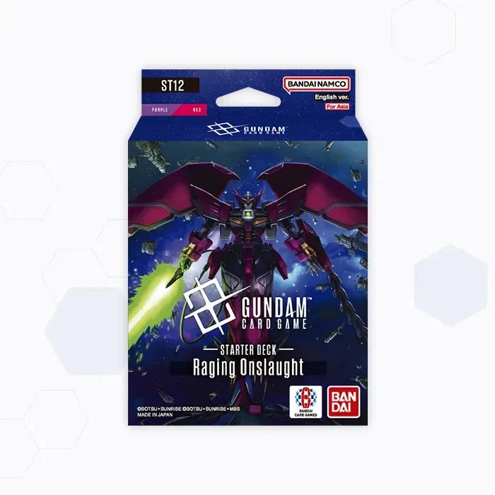 Gundam Card Game - Start Deck Raging Onslaught (ST12) - JPN ver.