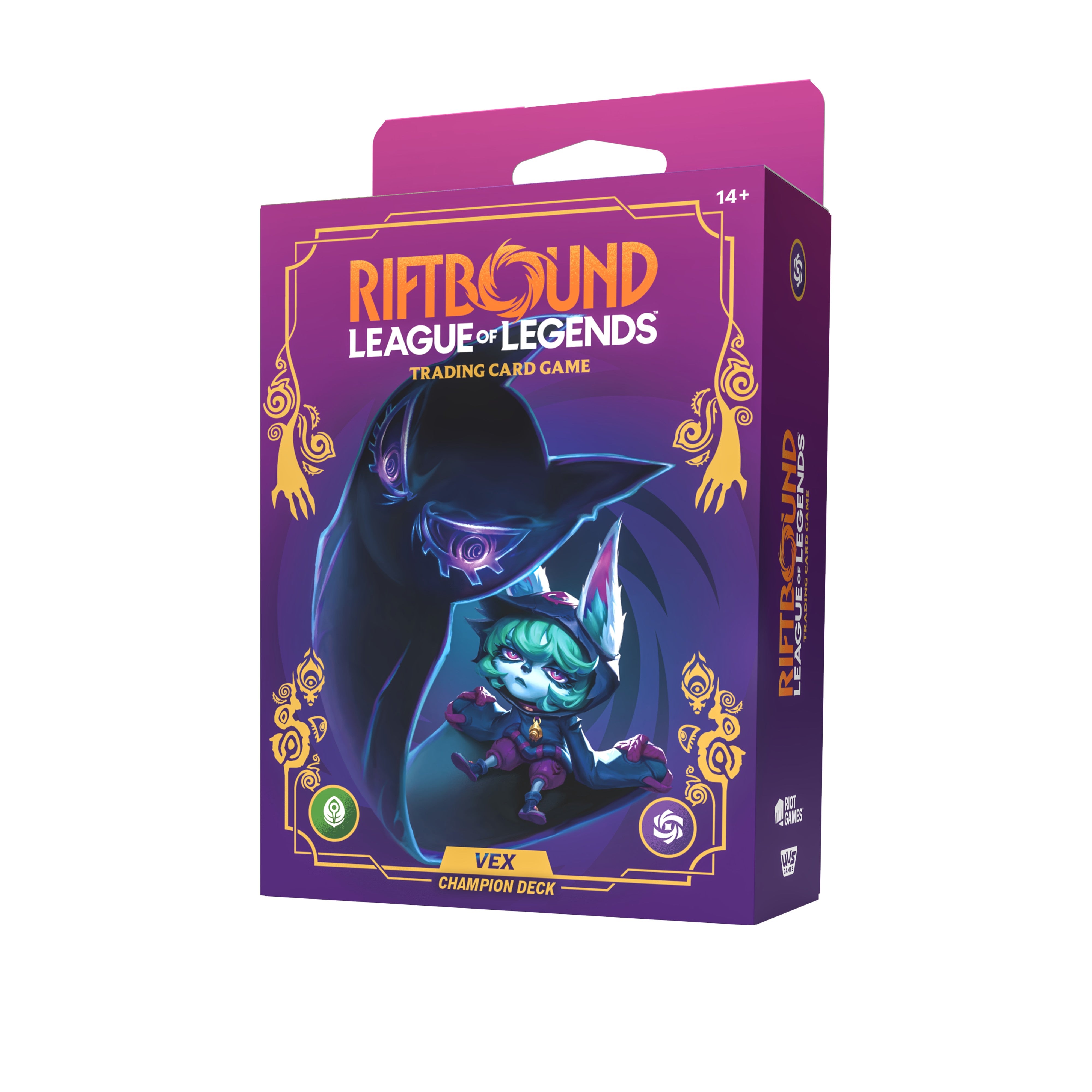 Riftbound - League of Legends TCG: Unleashed Champion Deck: Vex & Green ...