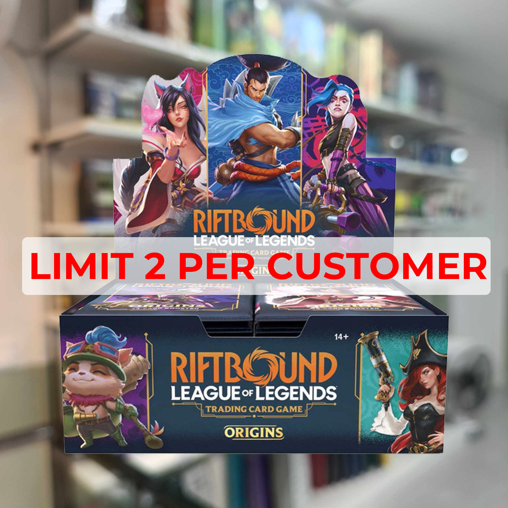 Riftbound - League of Legends TCG: Origins Booster Box (2nd Print ver ...