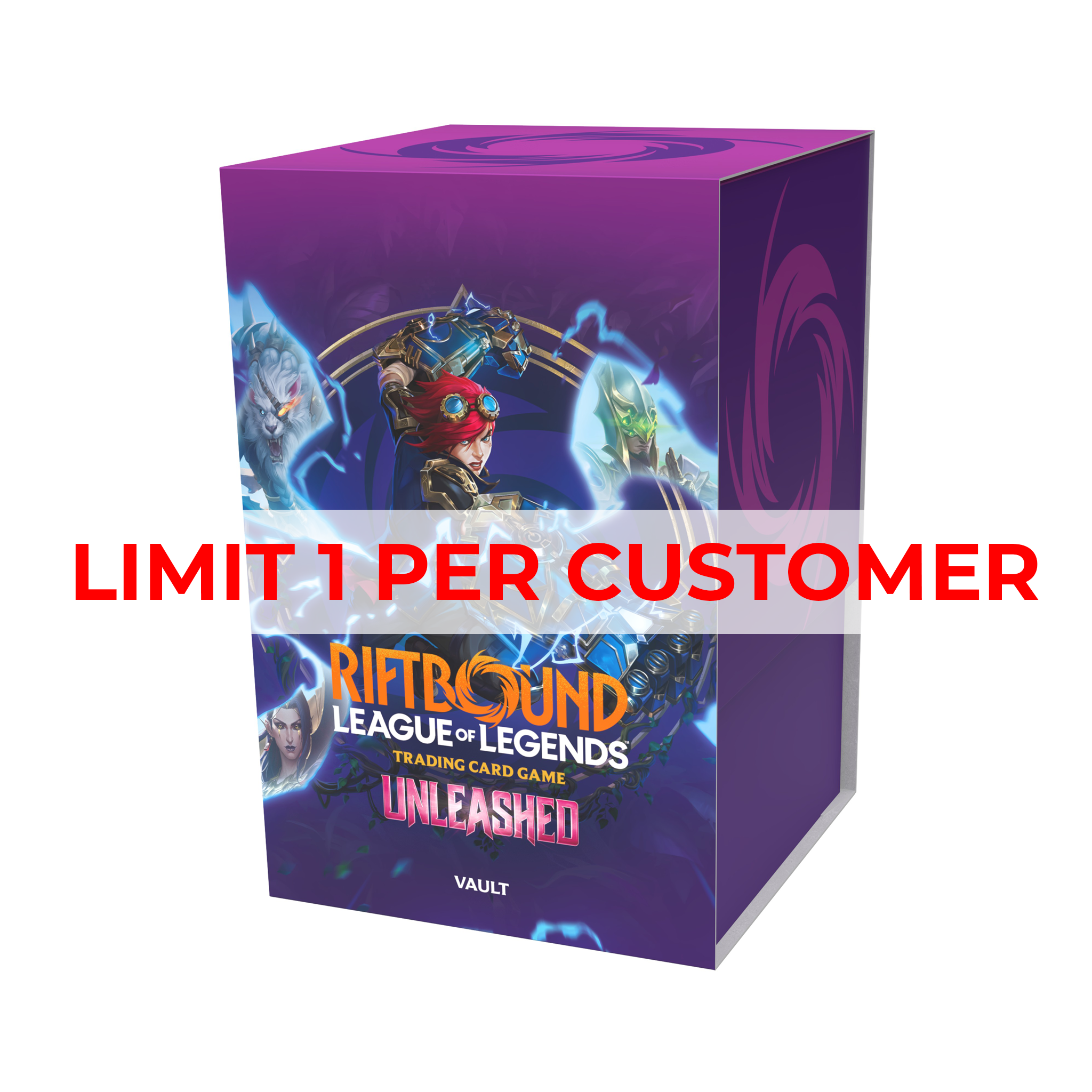 Riftbound - League of Legends TCG: The Unleashed Vault - limit 1 per c ...