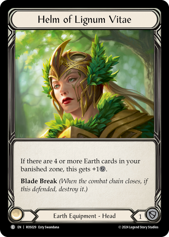 Helm of Lignum Vitae (ROS) #ROS029 [EN/N]