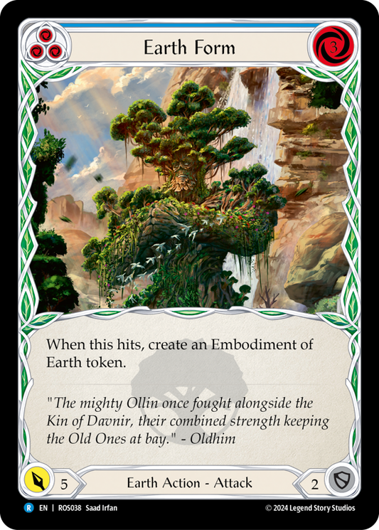 Earth Form - Blue (ROS) #ROS038 [EN/N]