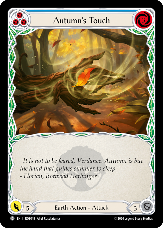 Autumn's Touch - Blue (ROS) #ROS048 [EN/N]