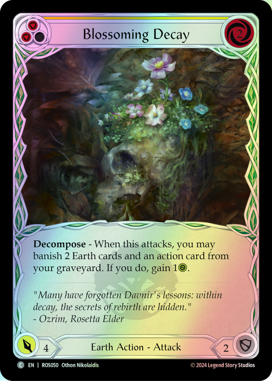 Blossoming Decay - Yellow (ROS) #ROS050 [EN/F]