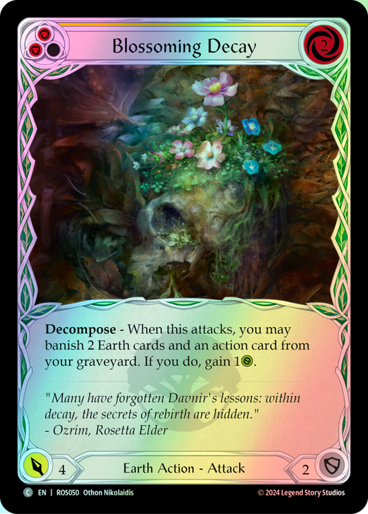 Blossoming Decay - Yellow (ROS) #ROS050 [EN/F]