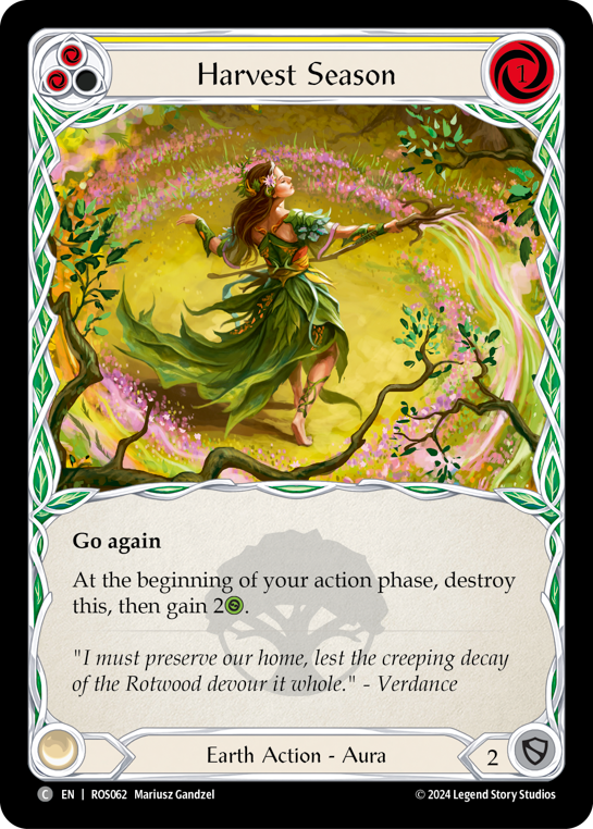 Harvest Season - Yellow (ROS) #ROS062 [EN/N]