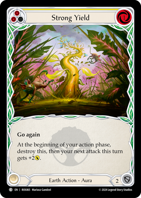 Strong Yield - Yellow (ROS) #ROS065 [EN/N]
