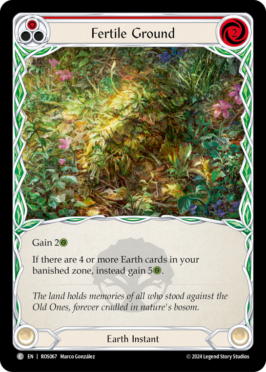 Fertile Ground - Red (ROS) #ROS067 [EN/N]