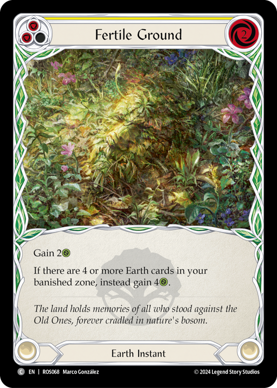 Fertile Ground - Yellow (ROS) #ROS068 [EN/N]