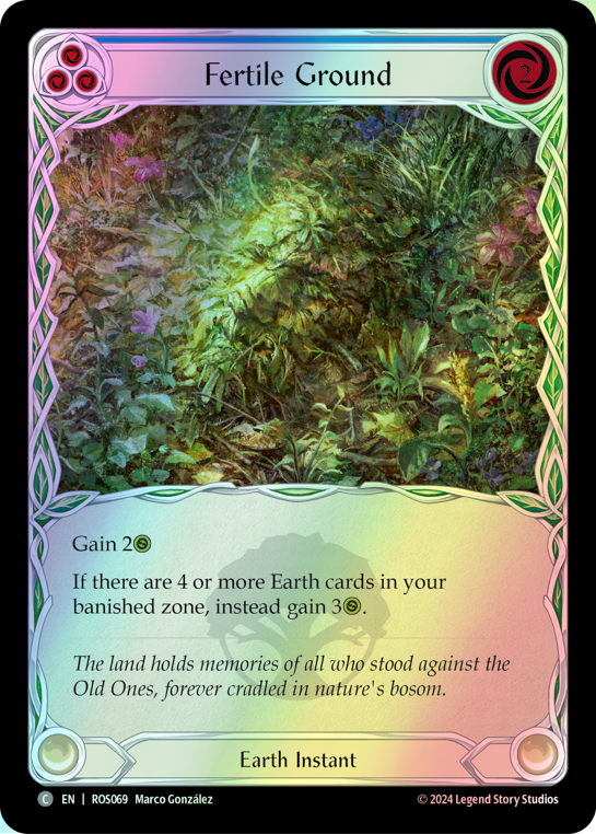 Fertile Ground - Blue (ROS) #ROS069 [EN/F] s/o