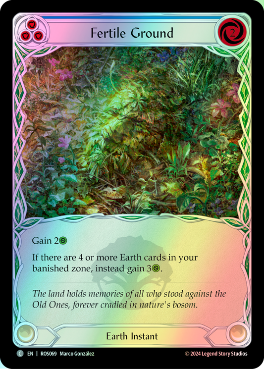 Fertile Ground - Blue (ROS) #ROS069 [EN/F] s/o