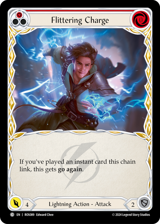 Flittering Charge - Red (ROS) #ROS089 [EN/N]
