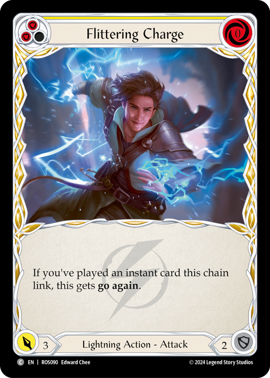Flittering Charge - Yellow (ROS) #ROS090 [EN/N]