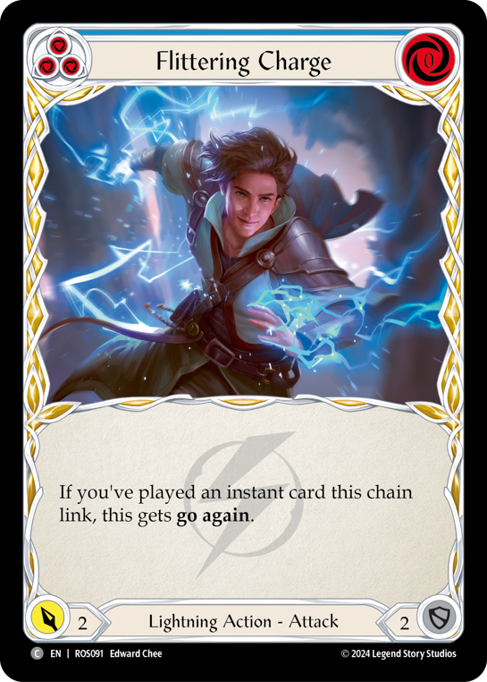 Flittering Charge - Blue (ROS) #ROS091 [EN/N]