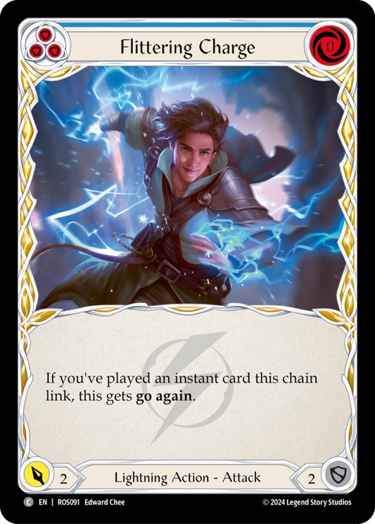 Flittering Charge - Blue (ROS) #ROS091 [EN/N]