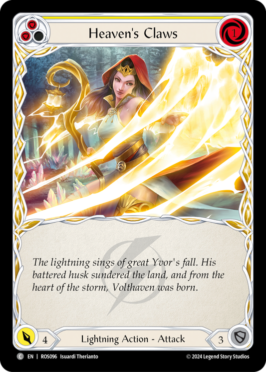 Heaven's Claws - Yellow (ROS) #ROS096 [EN/N]