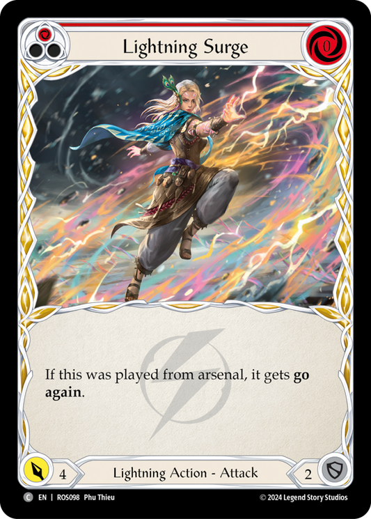Lightning Surge - Red (ROS) #ROS098 [EN/N]